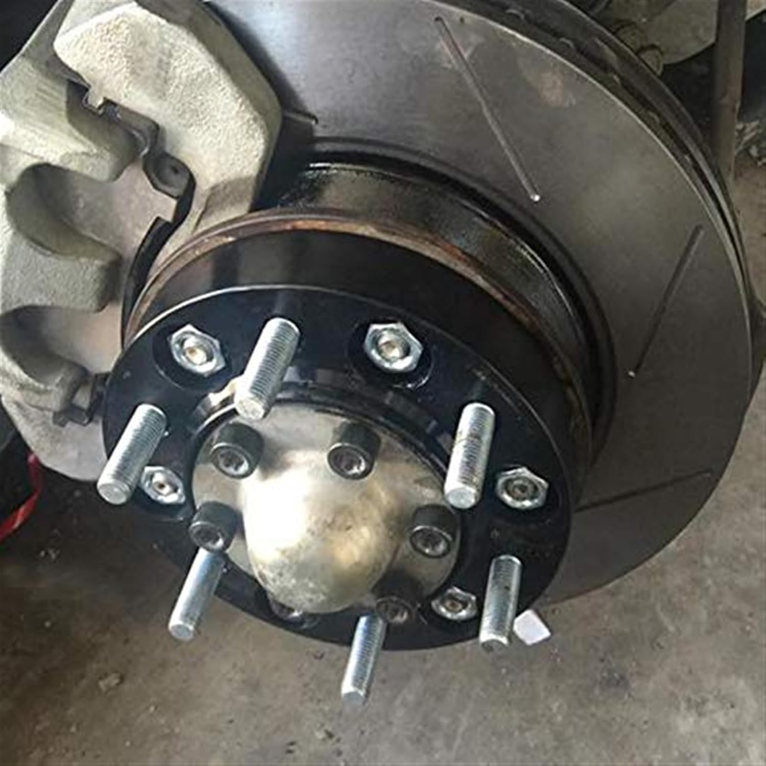 MKVAXR 1PCS PCD 5x114.3 車用タイヤフランジホイールスペーサー